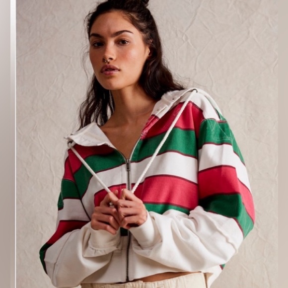 Free People🎄Ry Zip Through New With Tags💎 - Picture 3 of 6